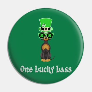 St Patricks Day..One Lucky lass Pin