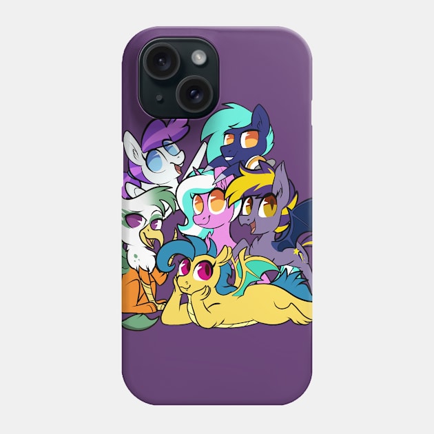 BC Mascot Friends Phone Case by Baja Gryphon