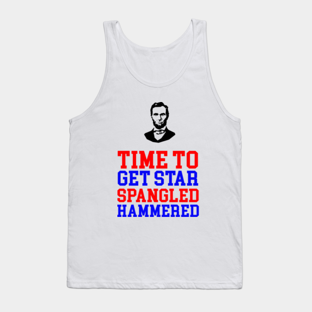 Discover Time to get Star Spangled Hammered Tank Top