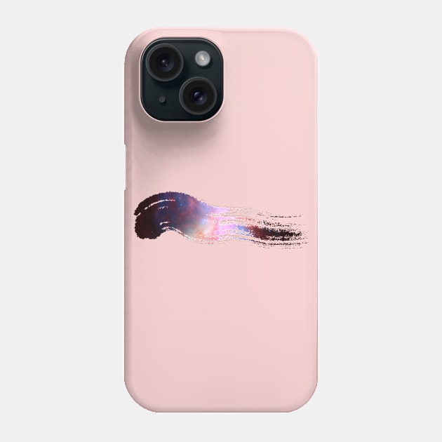 Paint brush stroke galaxy whoosh Phone Case by Blacklinesw9