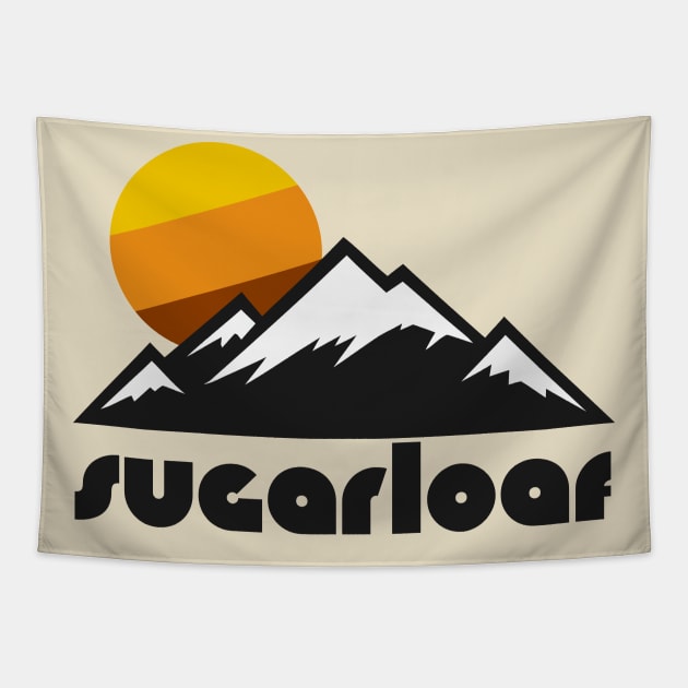 Retro Sugarloaf ))(( Tourist Souvenir Travel Design Tapestry by darklordpug