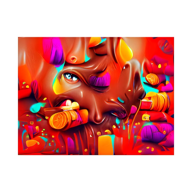 Colorful Chocolate Art by Designso