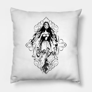 Corpse Bride You May Kiss The Bride Girls Pillow