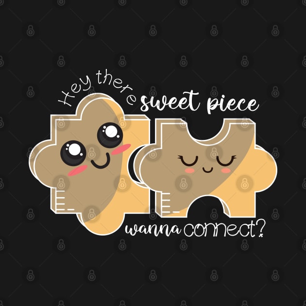 Jigsaw puzzle pickup line by Mey Designs