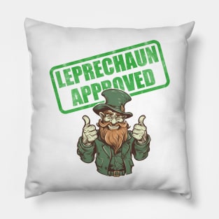 Leprechaun Approved Pillow