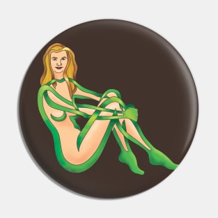 Green Mother Pin