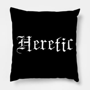 Heretic - Lucifer, Gothic, Black Metal, Dark quotes, Rebel Rebel, Individual, Thinking Pillow