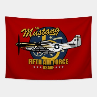 P-51 Mustang Tapestry