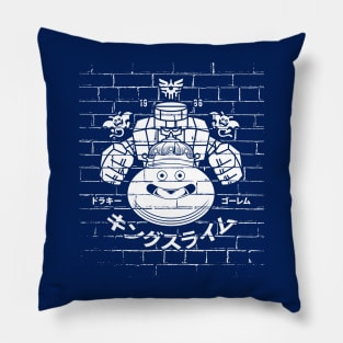 Quest Monsters Graffiti Pillow