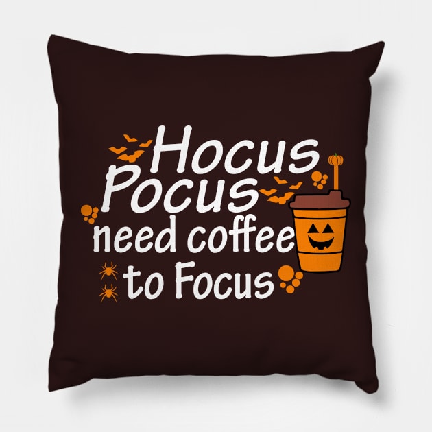 Hocus Pocus Tshirt Pillow by funNkey