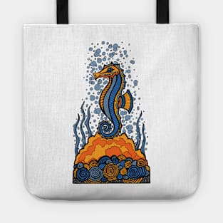 Zen Seahorse Tote