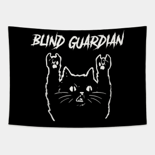 blind guardian metal cat Tapestry
