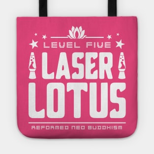 Laser Lotus Pure White Option Tote