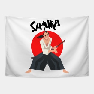 Samurai T-shirt Tapestry