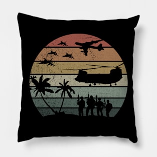 Sunset Troopers Pillow