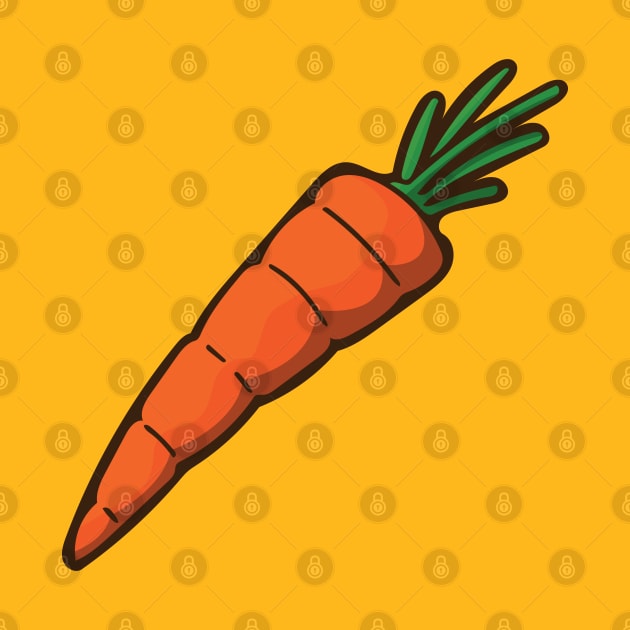 Orange Carrot by deancoledesign