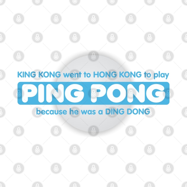 Ping Pong by Dale Preston Design