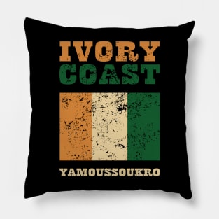 Flag of Ivory Coast Pillow