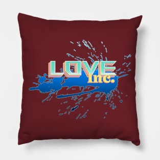 Love Inc - Teal/Blue Pillow