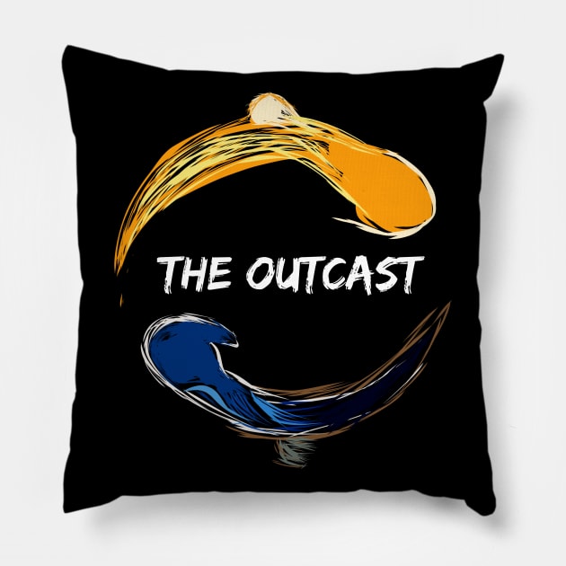 Outcast Pillow by Poptainment