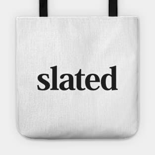 Slated logo - Black Tote