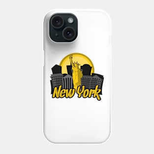 New York Skyline Sunrise Phone Case