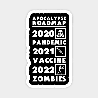 Apocalypse Roadmap Magnet