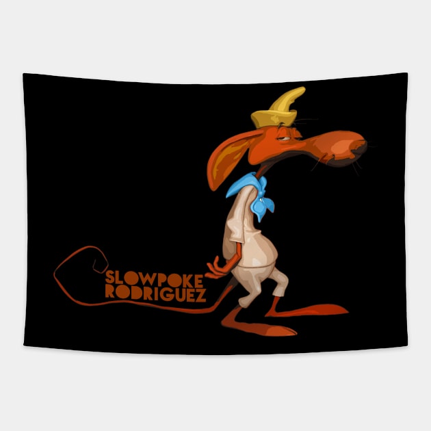 slowpoke rodriguez slow Tapestry by GleenLotus Ink