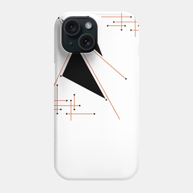 Linear abstract design Phone Case by Korlasx2