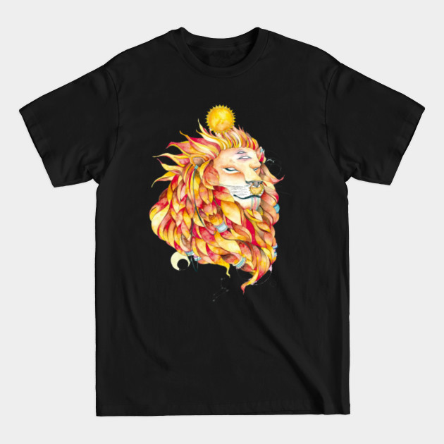 Disover Lion - Leo Zodiac Sign - T-Shirt