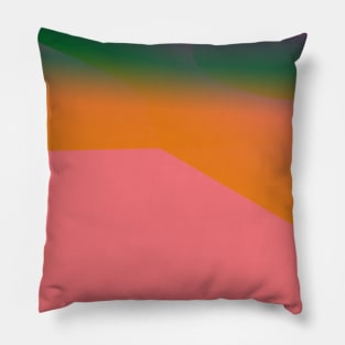 multicolored gradient Pillow