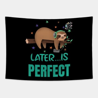 Lazy sloth,lazy days,sleeping all day is amazing. Tapestry