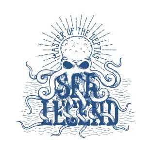 Octopus captures the tentacles of the word Sea Legend T-Shirt