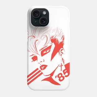 80s vibes V girl Phone Case