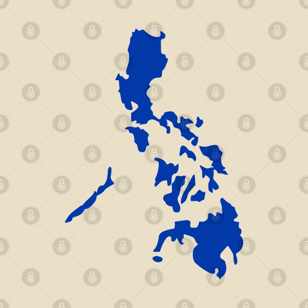 Simple Philippines map by CatheBelan