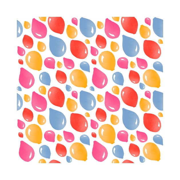 Colorful Party Balloon Pattern by OneLook