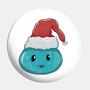 Santa Slime Pin