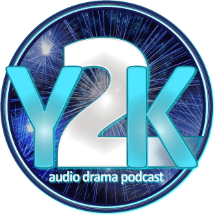 Y2K Audio Drama Podcast Original Logo Magnet