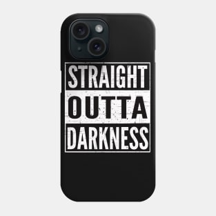 Blackout 2020 Straight Outta Darkness Novelty Distressed Phone Case