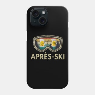 Aprs Ski Beer Skiing Snowboard Skier Mountains Outfit Gift Phone Case