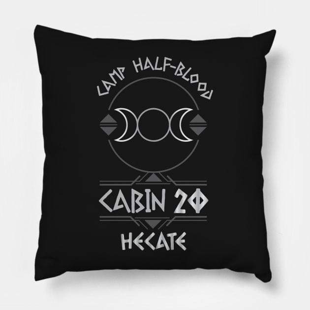 Cabin #20 in Camp Half Blood, Child of Hecate – Percy Jackson inspired design Pillow by NxtArt