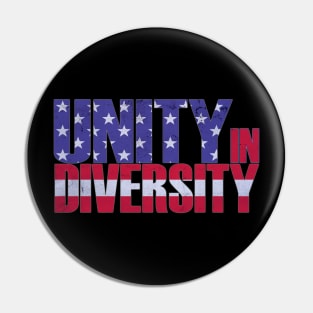 Unity - Made in America Vintage style Pin