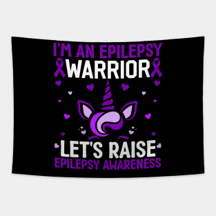 Epilepsy Warrior Epilepsy Girls Epilepsy Awareness Tapestry