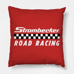 Strombecker Road Racing White Pillow