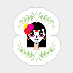 Día de Muertos Magnet