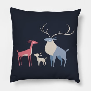 Winter Deer Pillow