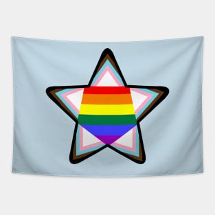 Inclusive Pride Star Tapestry