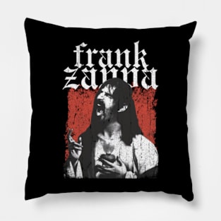 Blessed Frank Zappa Artwork Parody Design Pillow