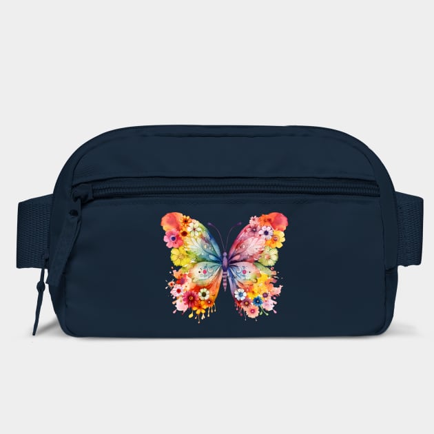 Beautiful Butterfly of Flowers by Luxinda