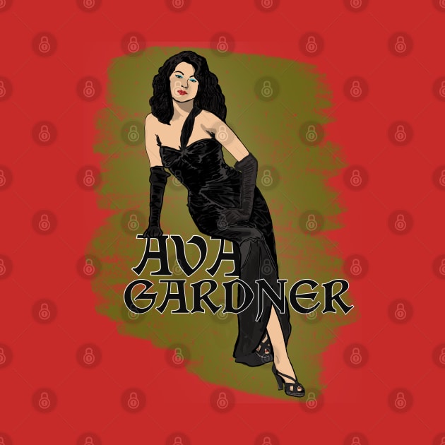 Ava Gardner by TL Bugg